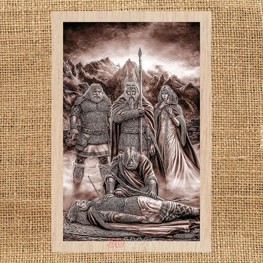 ODIN AND VIKINGS pyroprinter and laser-ready file 3DWave.us